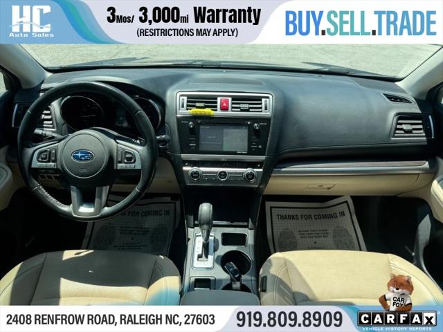 2016 Subaru Legacy 2.5i Limited