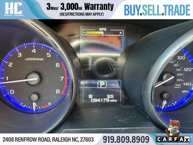 2016 Subaru Legacy 2.5i Limited