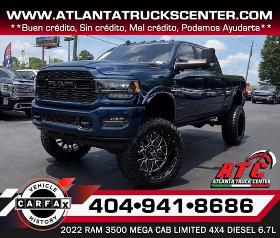 2022 Ram 3500 Limited Mega Cab 4x4 6'4" Box for sale in Doraville, GA