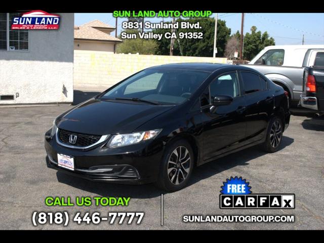 2015 Honda Civic EX for sale in Sun Valley, CA