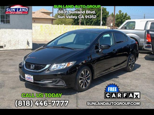 2015 Honda Civic EX for sale in Sun Valley, CA