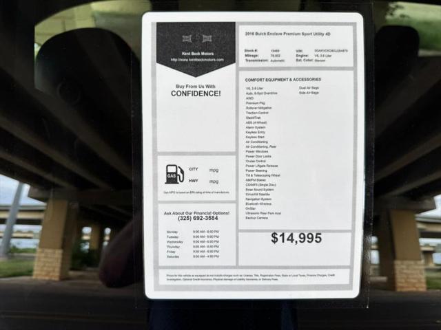 2016 Buick Enclave Premium