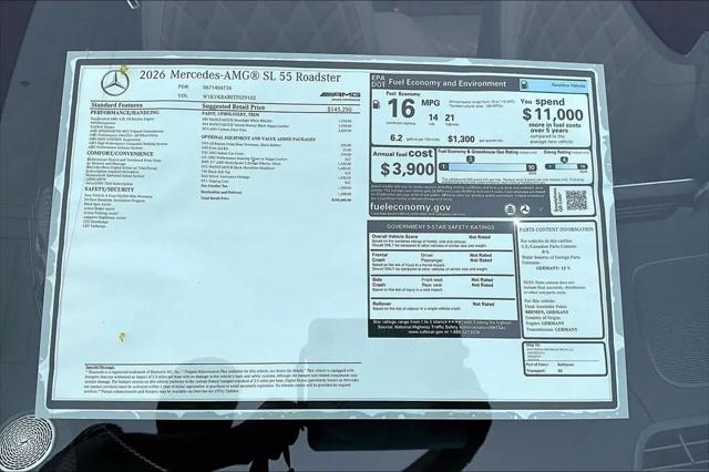 2026 Mercedes-Benz SL 4MATIC+