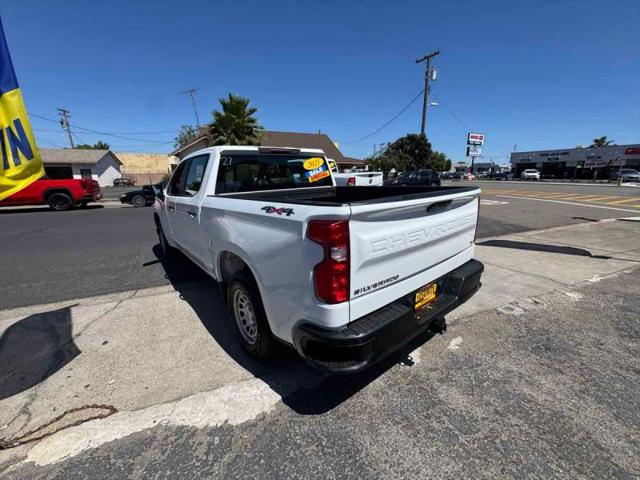 2021 Chevrolet Silverado 1500 4WD Crew Cab Short Bed WT