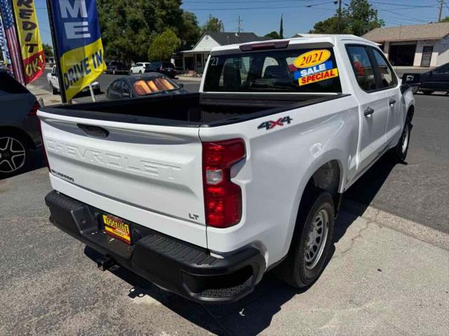 2021 Chevrolet Silverado 1500 4WD Crew Cab Short Bed WT