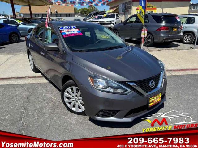 2018 Nissan Sentra S for sale in Manteca, CA