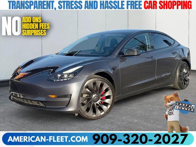 2023 Tesla Model 3 Performance Dual Motor All-Wheel Drive for sale in Fontana, CA