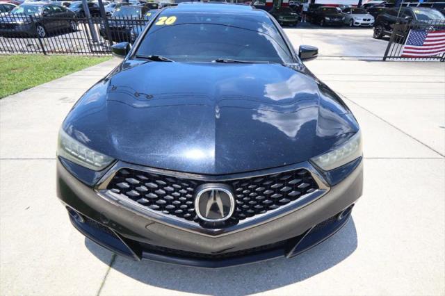 2020 Acura TLX A-SPEC w/Red Leather