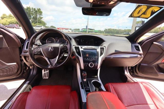 2020 Acura TLX A-SPEC w/Red Leather