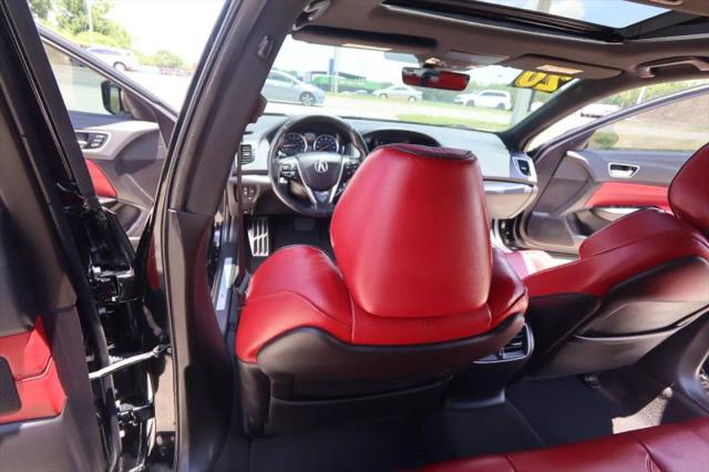 2020 Acura TLX A-SPEC w/Red Leather
