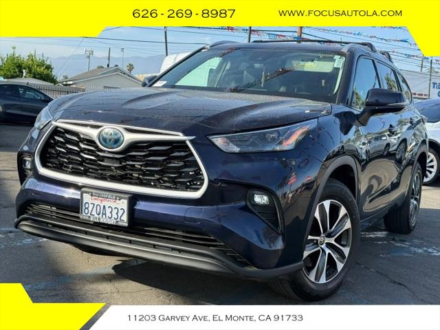 2022 Toyota Highlander Hybrid XLE for sale in El Monte, CA