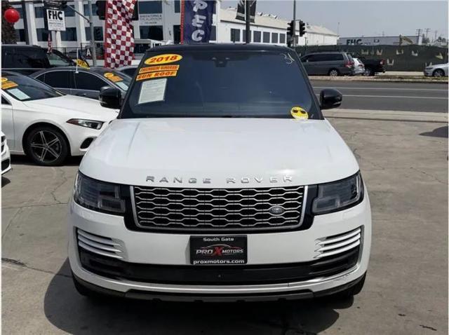 2018 Land Rover Range Rover 3.0L V6 Supercharged HSE
