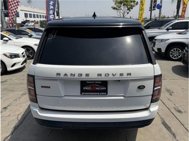 2018 Land Rover Range Rover 3.0L V6 Supercharged HSE