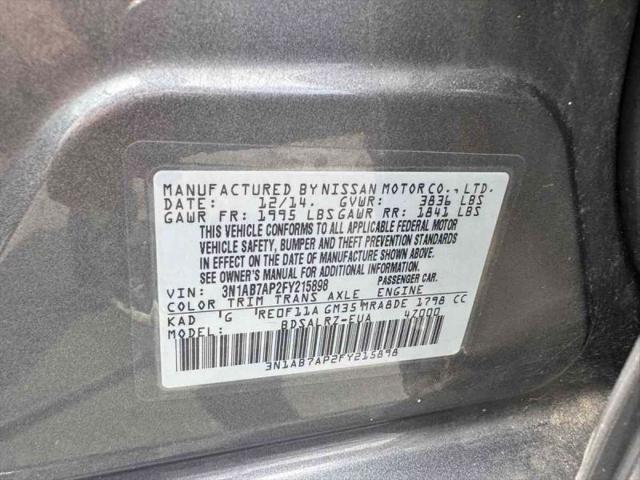 2015 Nissan Sentra SR
