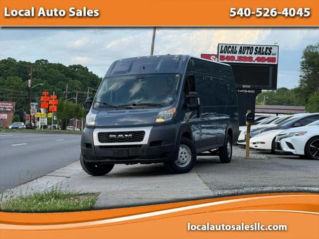 2019 Ram ProMaster Cargo Van High Roof 159" WB EXT for sale in Roanoke, VA