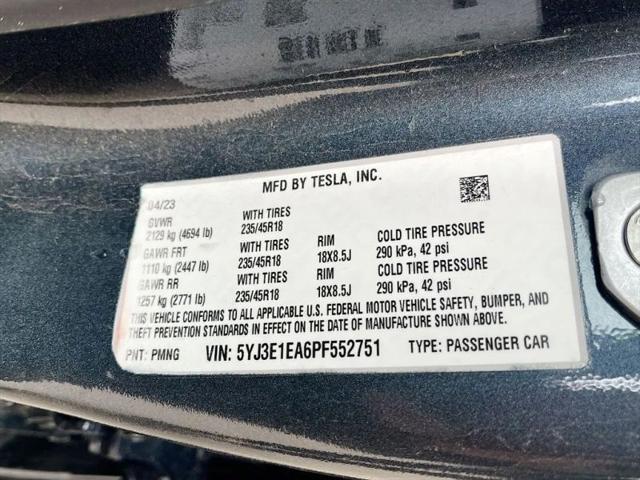 2023 Tesla Model 3 Rear-Wheel Drive