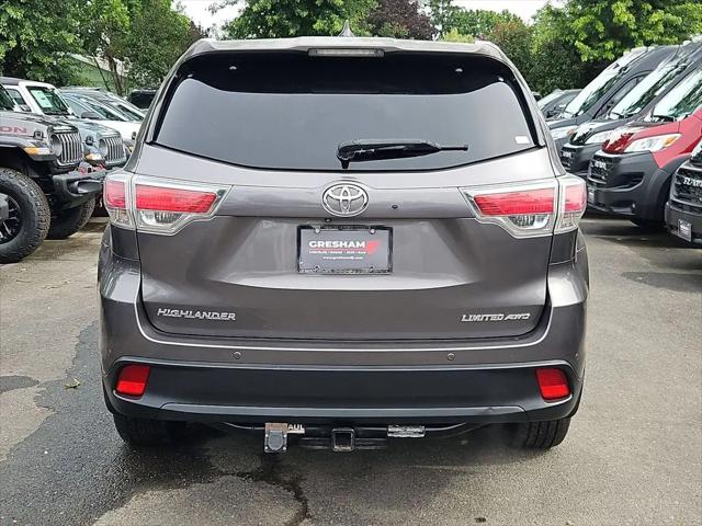 2014 Toyota Highlander Limited Platinum V6