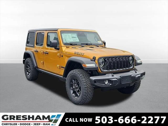 2026 Jeep Wrangler 4-Door Willys 4x4 for sale in Gresham, OR