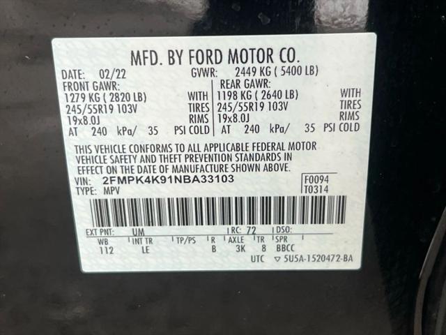 2022 Ford Edge Titanium