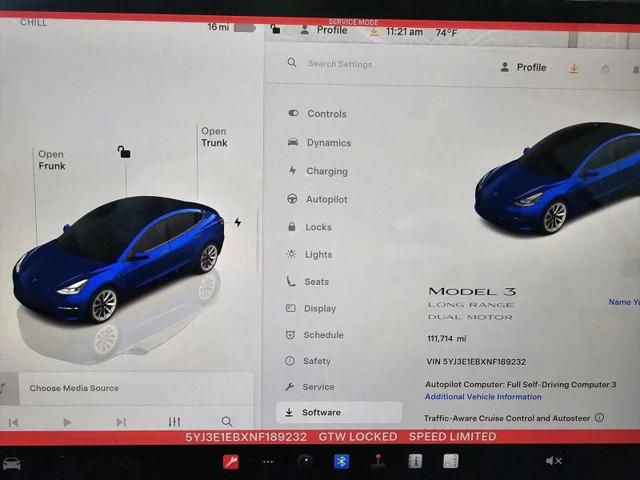 2022 Tesla Model 3 Long Range Dual Motor All-Wheel Drive