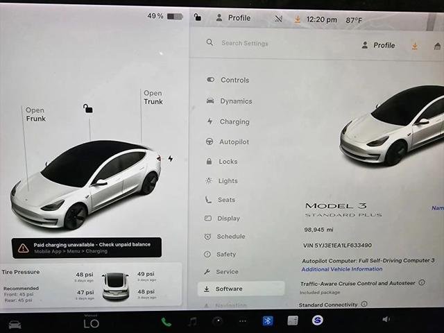 2020 Tesla Model 3 Standard Range Plus Rear-Wheel Drive