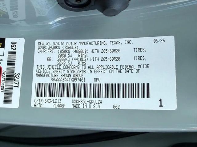 2026 Toyota Sequoia Limited