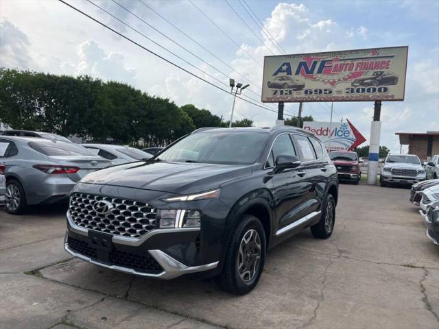 2023 Hyundai Santa Fe Hybrid Blue for sale in Houston, TX