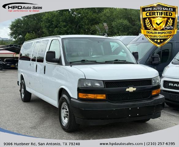 2020 Chevrolet Express Passenger RWD 3500 Extended Wheelbase LS for sale in San Antonio, TX