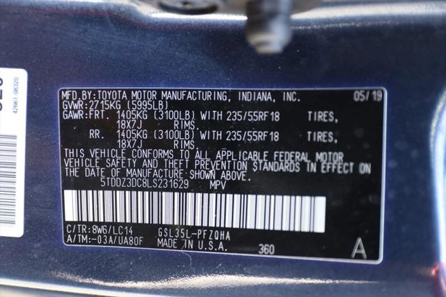 2020 Toyota Sienna XLE