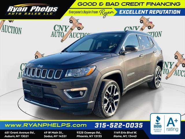 2018 Jeep Compass Limited 4x4 for sale in Auburn, NY