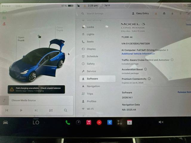 2020 Tesla Model 3 Long Range Dual Motor All-Wheel Drive