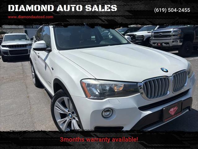 2015 BMW X3 xDrive28i for sale in El Cajon, CA