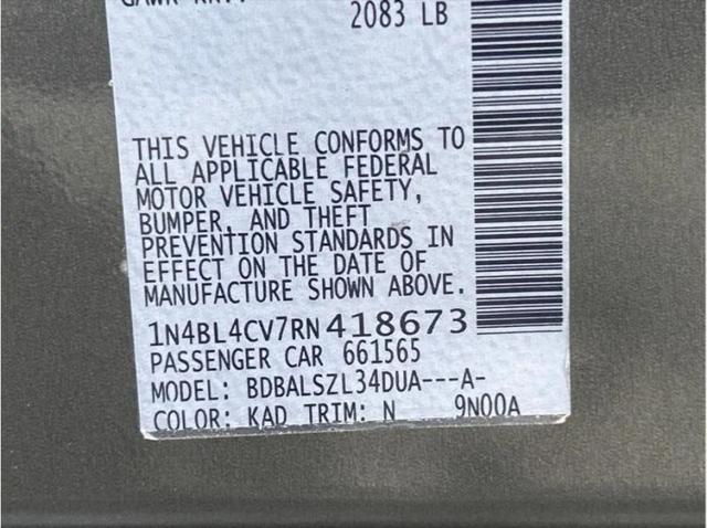 2024 Nissan Altima SR FWD