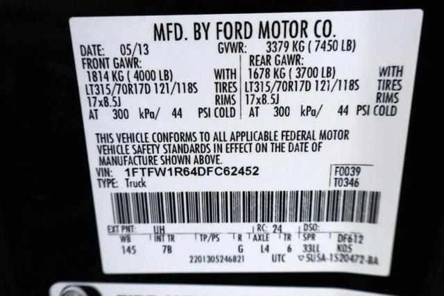 2013 Ford F-150 SVT Raptor
