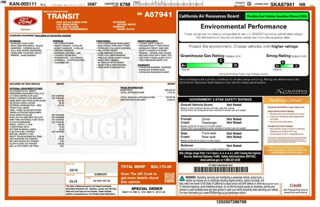 2025 Ford Transit Cargo Van Base