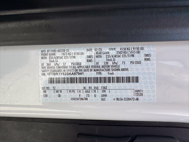 2025 Ford Transit Cargo Van Base