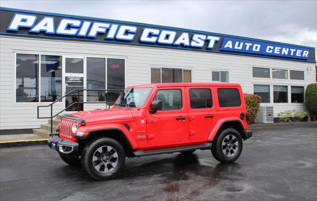 2018 Jeep Wrangler Unlimited Sahara for sale in Burlington, WA