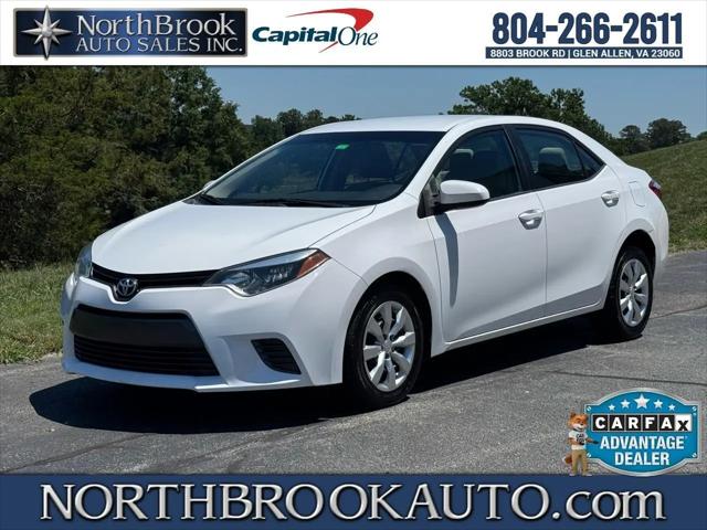 2016 Toyota Corolla LE for sale in Glen Allen, VA