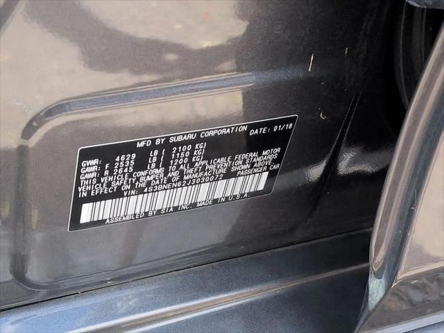 2018 Subaru Legacy 3.6R Limited
