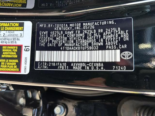 2026 Toyota Camry LE