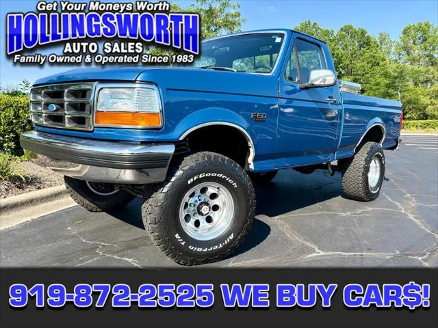 1992 Ford F-150 Reg. Cab Short Bed 4WD for sale in Raleigh, NC