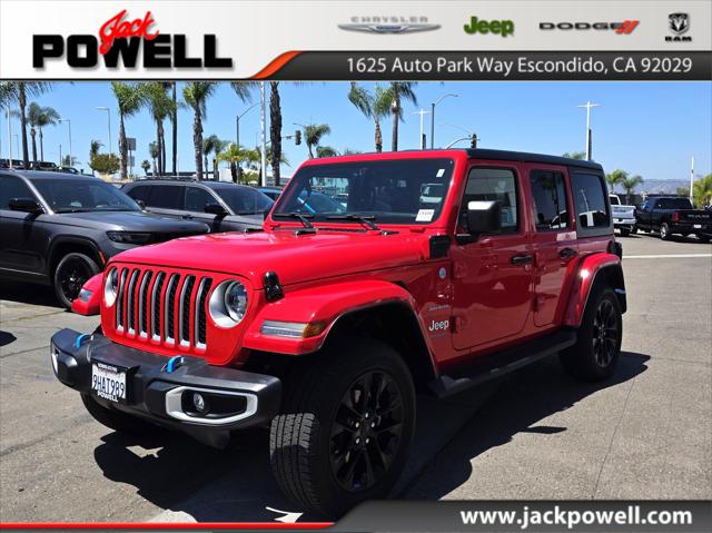 2023 Jeep Wrangler 4xe Sahara 4x4 for sale in Escondido, CA