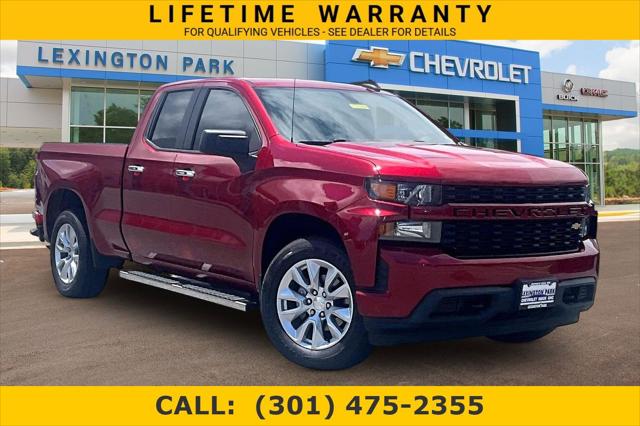 2021 Chevrolet Silverado 1500 2WD Double Cab Standard Bed Custom for sale in Prince Frederick, MD