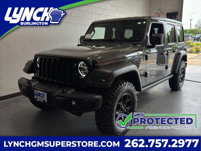 2021 Jeep Wrangler Willys 4x4 for sale in Mukwonago, WI