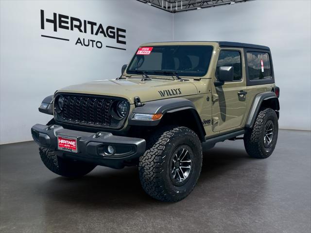 2026 Jeep Wrangler 2-Door Willys 4x4 for sale in North Logan, UT