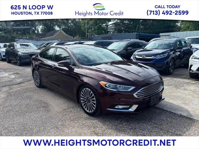 2017 Ford Fusion Titanium for sale in Houston, TX