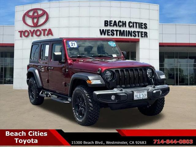 2021 Jeep Wrangler Willys 4x4 for sale in Westminster, CA