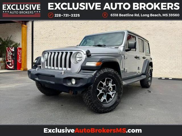 2018 Jeep Wrangler Unlimited Sport 4x4 for sale in Long Beach, MS