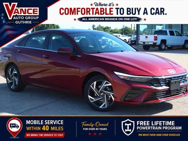 2025 Hyundai Elantra Limited for sale in Guthrie, OK