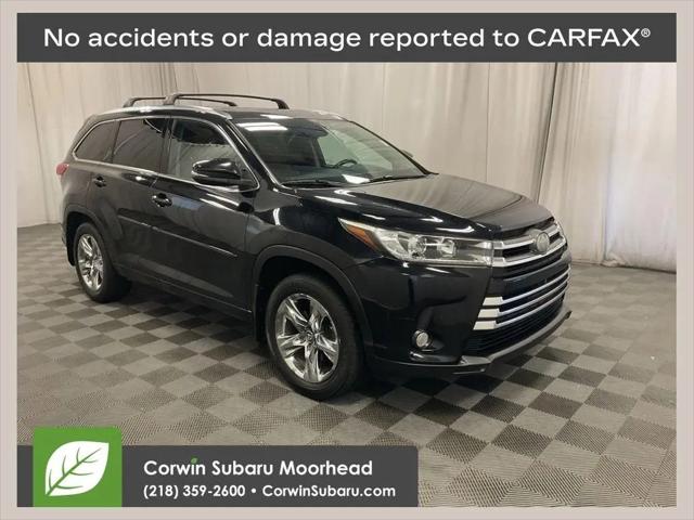 2018 Toyota Highlander Limited for sale in Moorhead, MN